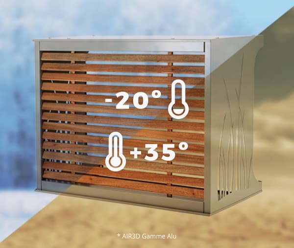 Cache Climatisation Air3D - Le cache clim Français