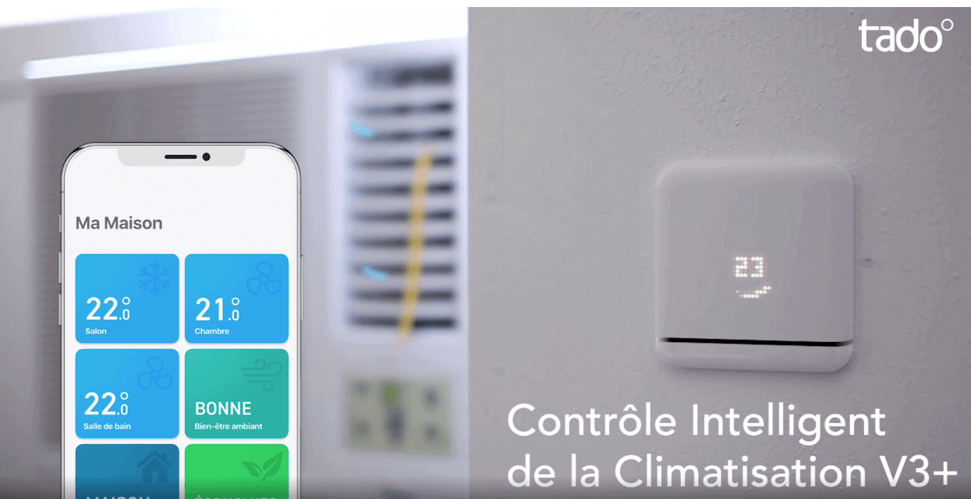 tado° Contrôle Connecté et Intelligent de la Climatisation V3+